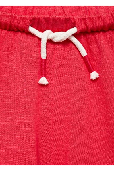 MANGO Kids Elastic waist shorts