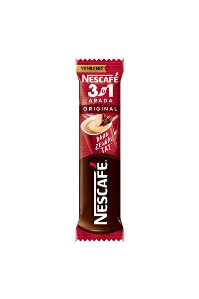 Nescafe Nescafé 3ü1 Arada Original Çözünebilir Kahve 10 x 10'lu paket - 10x17,5g
