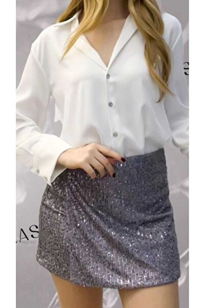 NÜANS MODA Satin Shirt