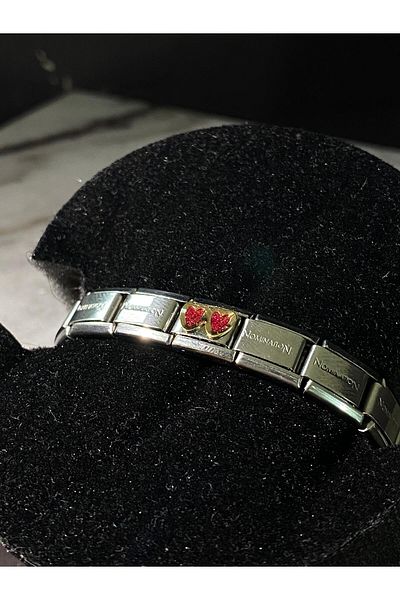 Sumen Butik Steel Italian Bracelet Charm, Charm