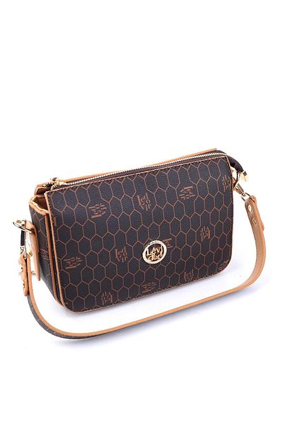 Levidor 930078 Women's Printed Hand & Shoulder Bag