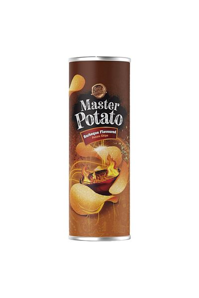 Master 160 g 6 Pieces Potato Barbecue Condimented Chips