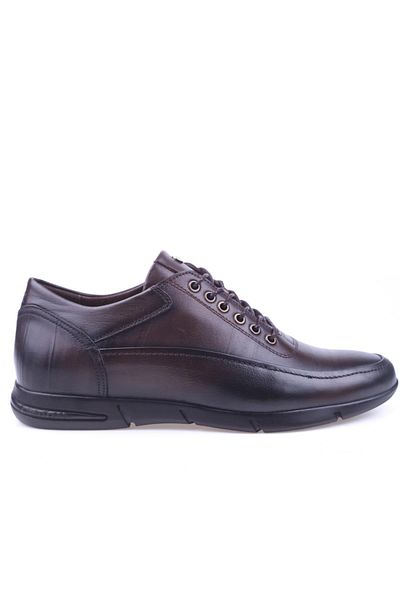 Benart 2573 Ανδρικά δερμάτινα παπούτσια casual με κορδόνια
