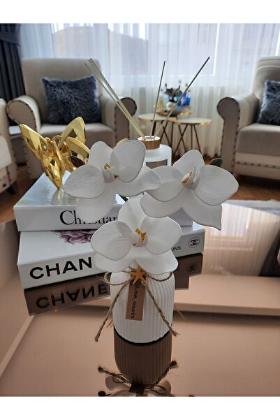 Çıtak Lateks Çiçek Küçük Vazolu (KENDİ TASARIM ÜRÜNÜMÜZDÜR)