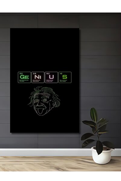 Teona Ahşap Pictură de Albert Einstein Pictură decorativă din lemn MDF Pictur...