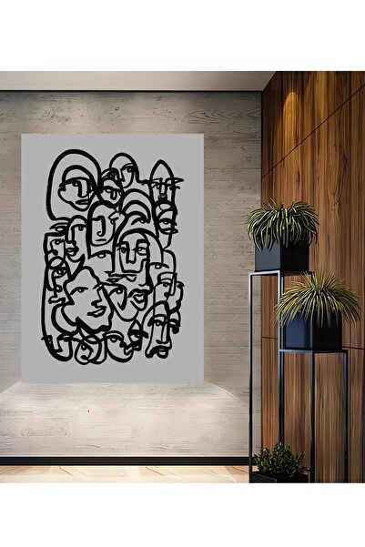 Teona Ahşap Artă abstractă Fețe decorative din lemn MDF Pictură murală pentru...