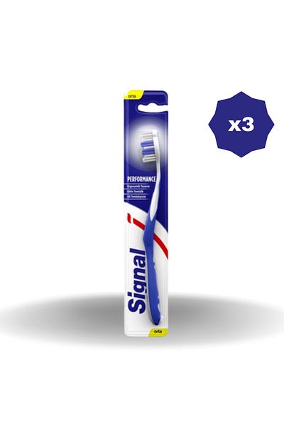 Signal Signal Performance Toothbrush - (3 Pcs)