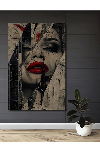 Teona Ahşap Oglindă decorativă din lemn MDF, cu design artistic, pentru pictu...