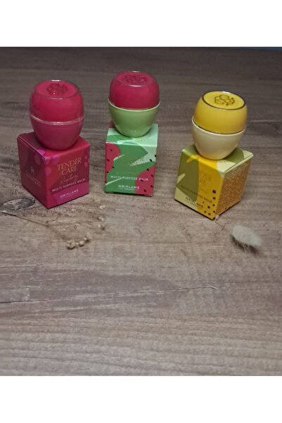 Oriflame مجموعة بلسم تندر كير مكونة من 3 قطع مع مستخلص بذور فاكهة باشن، ومستخ...