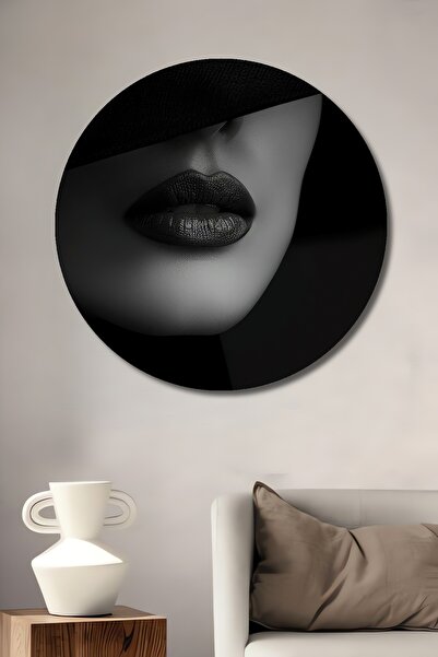 Teona Ahşap Pălărie și ruj Artă decorativă din lemn MDF Pictură murală pentru...