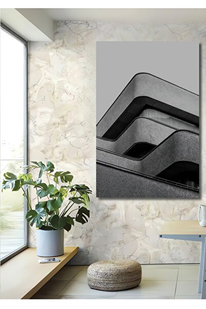 Teona Ahşap Arhitectură modernă Design minimalist Tablă decorativă din lemn MDF Tablă dreptunghiulară