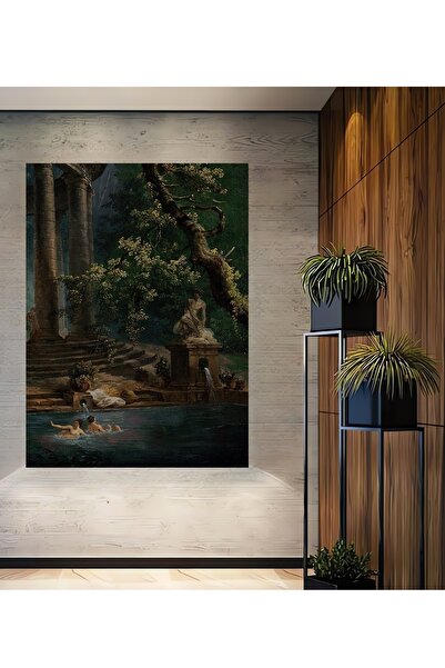 Teona Ahşap Pictură murală decorativă din lemn MDF mitologică pentru piscină,...