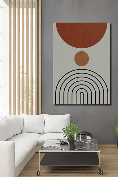 Teona Ahşap Pictură murală abstractă geometrică decorativă din lemn MDF pentr...