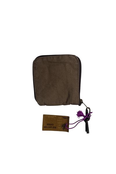 Old Cotton Vintage Colorful Casual Unisex Wallet 13X13Cm