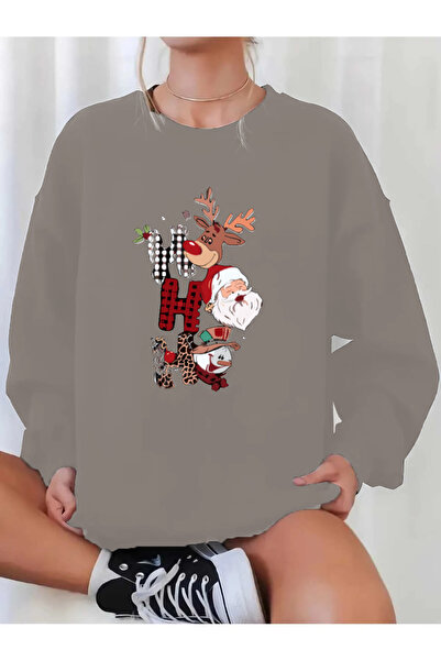 mia storia COPIE - Concept de Anul Nou de Anul Nou Ho Ho Ho cu imprimeu guler...