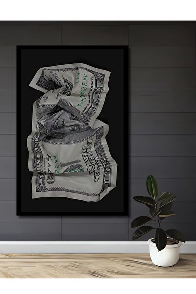 Teona Ahşap Διακοσμητικός ξύλινος πίνακας ζωγραφικής από MDF με σχέδιο νομίσμ...