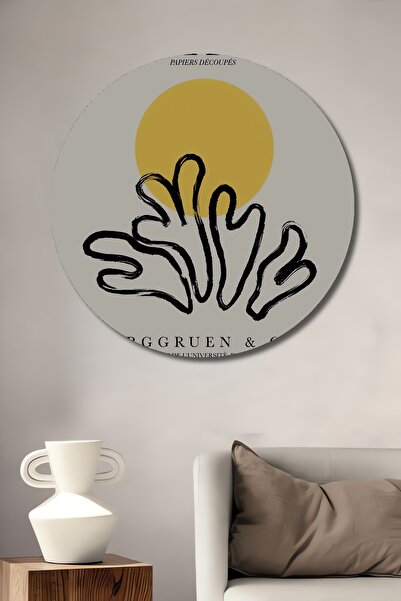 Teona Ahşap Matisse, din lemn MDF, pictură decorativă pe perete pentru casă/l...