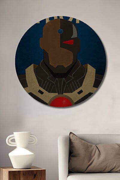 Teona Ahşap Pictură decorativă din lemn MDF Cyborg pentru perete pentru casă/...