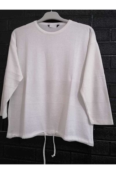 anne moda ankara Ανώτερης ποιότητας, ΜΕΓΑΛΟ ΚΑΛΟΥΠΙ, μονόχρωμο, βαμβακερό, πουλόβερ