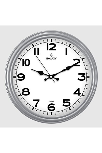 Nurtakı Nurtakı ساعة حائط تناظرية دائرية صامتة مقاس 30 سم كود 200