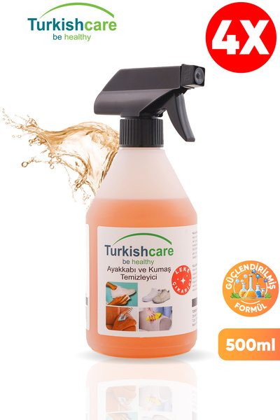 Turkishcare Çok Amaçlı Leke Çıkarıcı Sprey 500 ml x 4 Adet