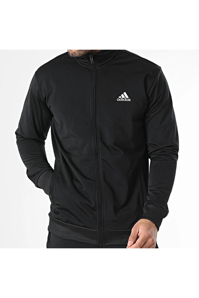 adidas Casual Ανδρική φόρμα - M Lin Tr Tt Ts IC6775 Μαύρο