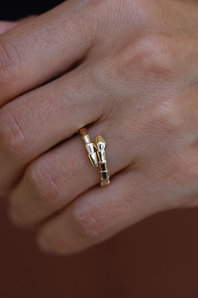 Yenigün Kuyumculuk 14 Ayar Altın Yılan Modeli Yüzük