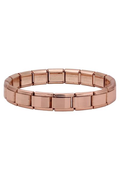 Dumledo Rose Italian Steel Bracelet