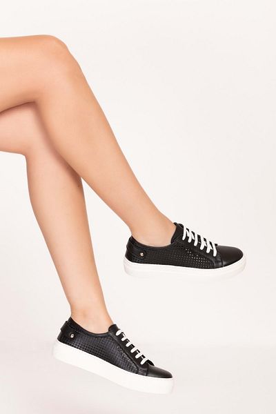 Gondol Pantofi de damă din piele naturală - Als.369 în interior și exterior