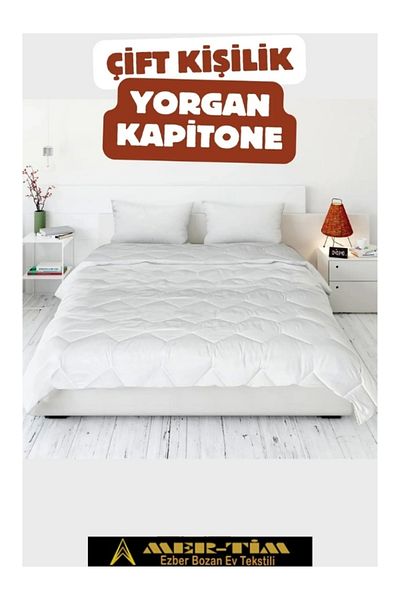 mer-tim ezberbozan ev tekstili Cuvernă dublă antialergică din microfibră Mer-tim - 350 Gr/m2, 195x215 cm (Cadou hârtie elastică)
