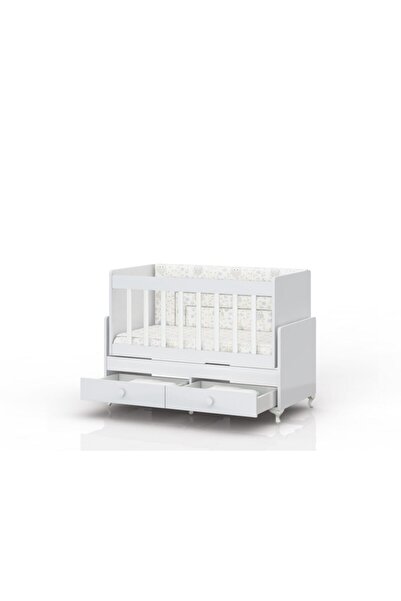 temosan mobilya Anne Yanı, Çekmeceli, Sallanır Beşik 60 X 120
