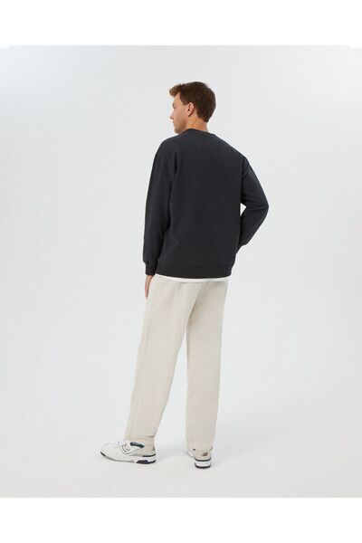 Ayma Active Beige Men's Linen Look Easy West Pants