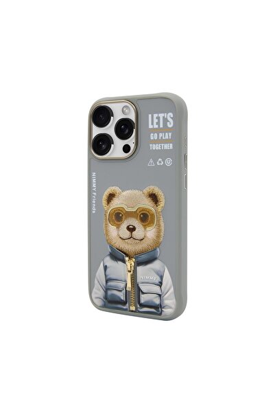 Nimmy Συμβατή με iPhone 16 Pro Max, Κεντημένη με κέντημα, 3D ανάγλυφη, Cool C...