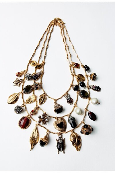 CHARMLUCKY ÇELİK 3LÜ CHARM CHARM KOLYE