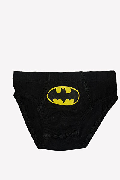 Disney Erkek Çocuk 3 Adet Slip Külot Batman Lisanslı