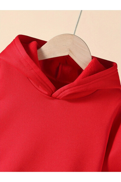 Little Wears Knuckles Premium 3Rd Yarn Compact Sweatshirt & Sweatpants Set