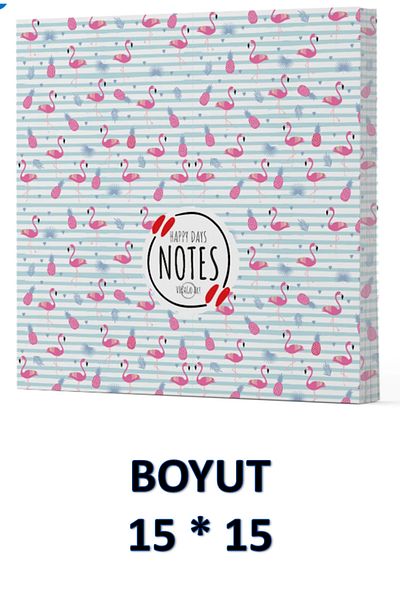Dokuz Yayınları VIVAGO ART FLAMINGO ΣΤΑΘΜΕΥΤΙΚΟ ΣΤΑΘΜΕΥΤΙΚΟ 15 x 15 CM ΥΦΑΣΜΑΤΙΚΗ ΤΣΑΝΤΑ ΔΩΡΟ ΚΩΔΙΚΟΣ 4