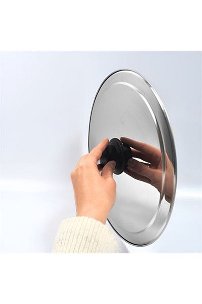 Store غطاء مقلاة مقاس 33 سم تصميم Żelazny من الفولاذ 719801