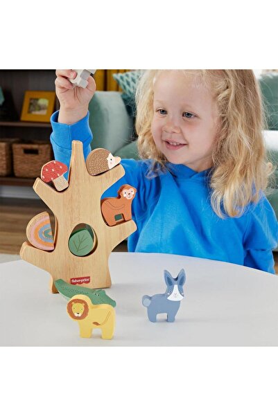 FISHER PRICE Ahşap Denge Ağacı Hxt87