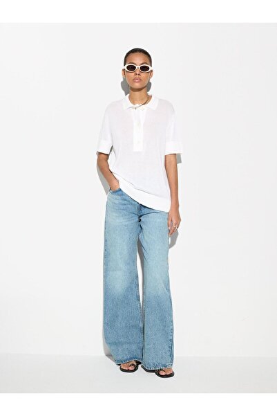 PARFOIS Geniş Paça Kot Pantolon