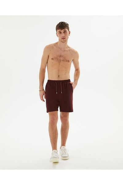 Ayma Active Ανδρικό σορτς με κορδόνια από οργανικό βαμβάκι Kestane