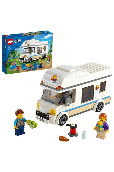 LEGO ® City Holidaymaker Caravan 60283 Construction Set; A Great Holiday Toy for Kids (190 Pieces)