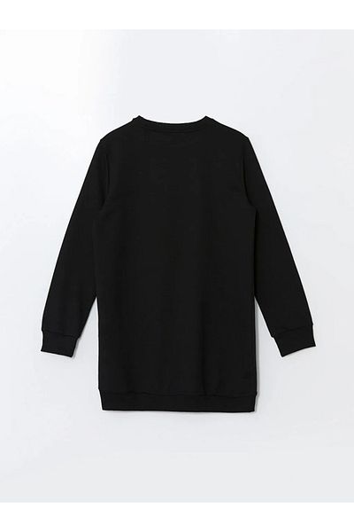 LC Waikiki Μπλουζάκια LCW Kids Boy Oversize Μαύρη κουκούλα
