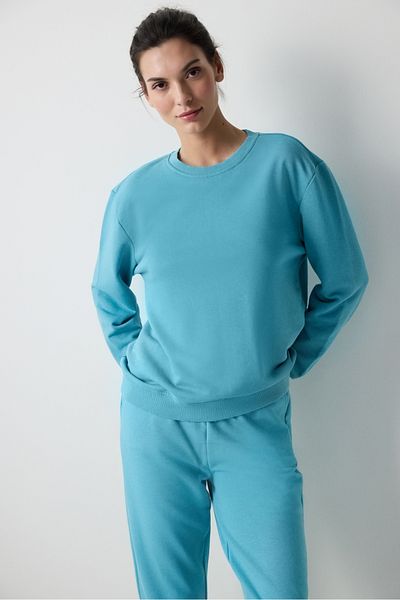 Penti Blaues Oversize-Sweatshirt