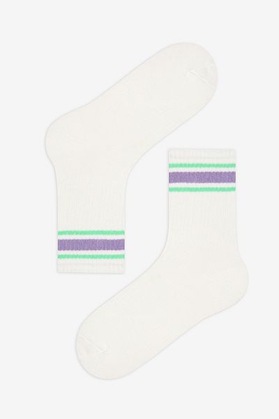 Penti Bunte 3-teilige Socken mit dicker Linie