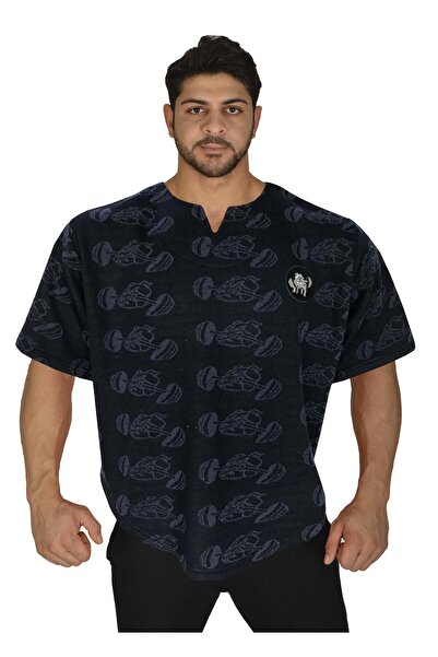 Big Sam Oversize Pamuklu T-shirt Gym Rag Top Big Sam 3204G