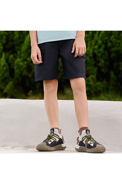 Giordano Kids’ Twill Comfort Fit Elastic Waist Shorts