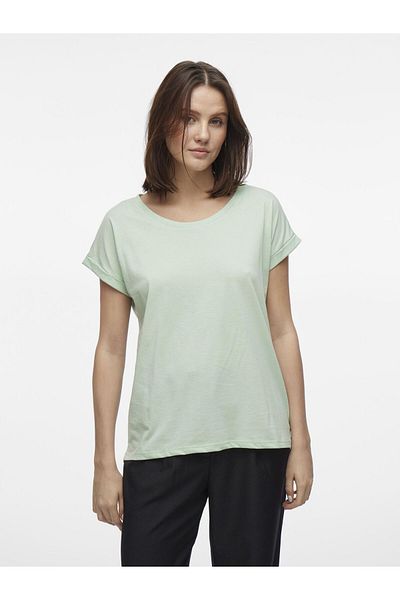 VILA T-Shirt Rundhalsausschnitt