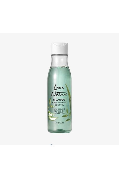 Oriflame Organic Aloe Vera and Tea Tree Shampoo - Shampoo for Dandruffy Hair 41359