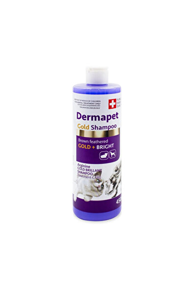Purele PETLOVEBUTİK Dermapet Sarı Kahverengi Irk Kedi Ve Köpek İçin Dermatolo...